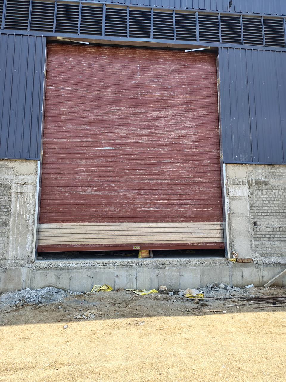 Industrial interior shutters