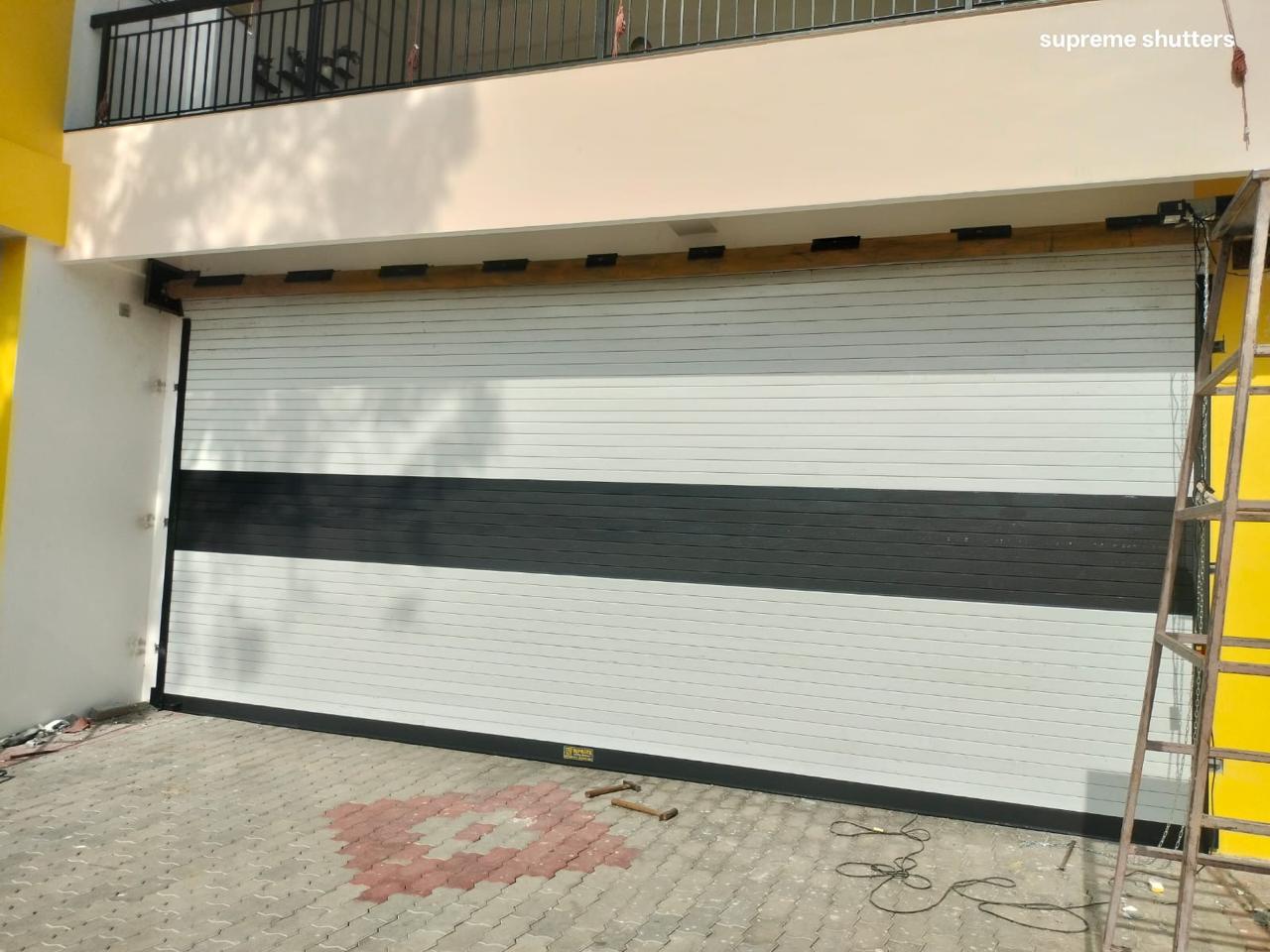 Galvanized steel shutter